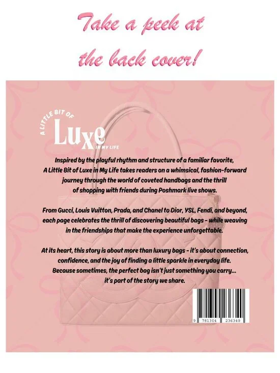 NWT SIGNED PAPERBACK: A LITTLE BIT OF LUXE IN MY LIFE - Picture 2 of 4